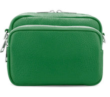 Load image into Gallery viewer, TINA Italian leather front pocket cross body bag