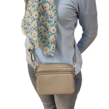 Load image into Gallery viewer, TINA Italian leather front pocket cross body bag