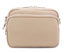 Load image into Gallery viewer, TINA Italian leather front pocket cross body bag