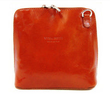 Load image into Gallery viewer, OLIVIA Small Italian leather cross body bag