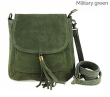 Load image into Gallery viewer, LINDA Suede/leather Shoulder/Cross Body Bag