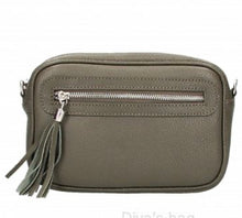 Load image into Gallery viewer, TAMMY Italian leather large cross body bag