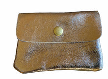 Load image into Gallery viewer, BECKY  Small Italian leather button purse