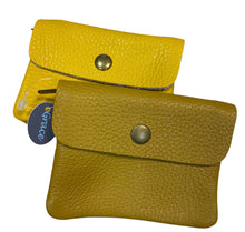 Load image into Gallery viewer, BECKY  Small Italian leather button purse