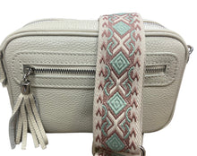 Load image into Gallery viewer, TAMMY Italian leather large cross body bag