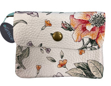 Load image into Gallery viewer, BECKY  Small Italian leather button purse