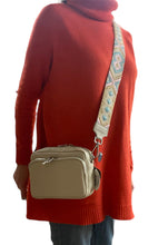 Load image into Gallery viewer, TINA Italian leather front pocket cross body bag