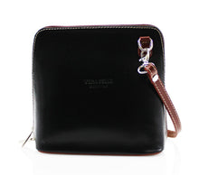 Load image into Gallery viewer, OLIVIA Small Italian leather cross body bag