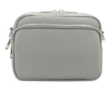 Load image into Gallery viewer, TINA Italian leather front pocket cross body bag