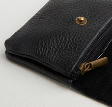 Load image into Gallery viewer, BECKY  Small Italian leather button purse