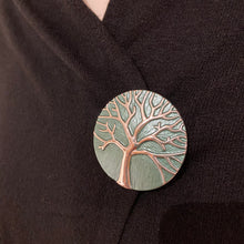 Load image into Gallery viewer, Magnetic ‘tree of life’ brooch