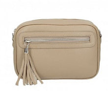 Load image into Gallery viewer, TAMMY Italian leather large cross body bag