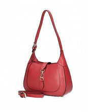 Load image into Gallery viewer, DEMI Italian leather shoulder bag

