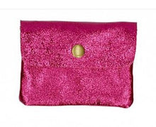 Load image into Gallery viewer, BECKY  Small Italian leather button purse