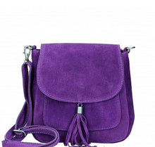 Load image into Gallery viewer, LINDA Suede/leather Shoulder/Cross Body Bag