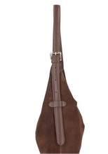 Load image into Gallery viewer, YASMIN Italian leather/suede slouch bag
