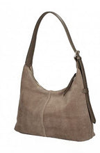 Load image into Gallery viewer, YASMIN Italian leather/suede slouch bag
