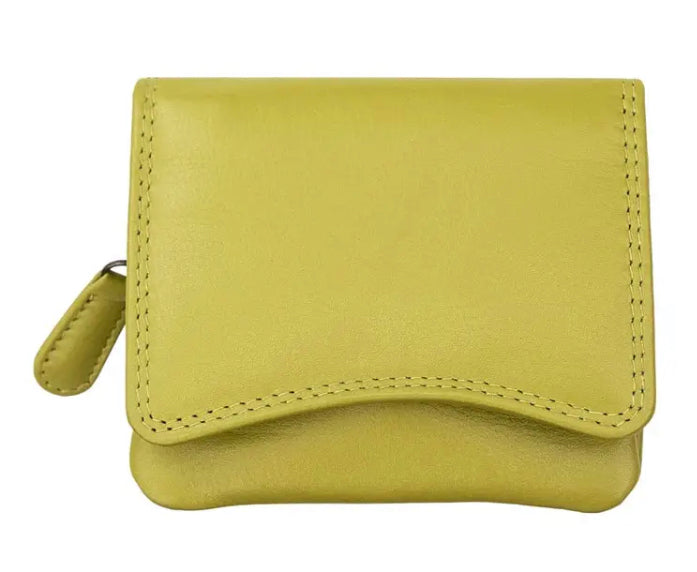 VERONICA small leather purse with RFID protection
