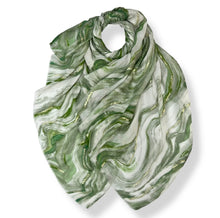 Load image into Gallery viewer, Marble effect printed scarf
