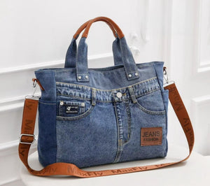 Jeans tote bag