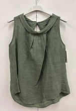 Load image into Gallery viewer, Linen cowl neck top
