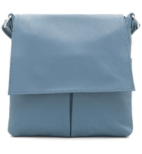 Load image into Gallery viewer, PEYTON Italian leather large cross body bag
