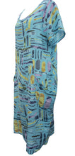 Load image into Gallery viewer, Abstract print cotton dress
