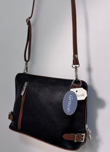 Load image into Gallery viewer, DANIELLE   Italian leather cross body bag
