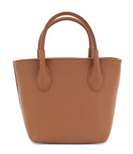 Load image into Gallery viewer, RACHEL   Italian leather grab bag with shoulder strap

