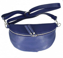 Load image into Gallery viewer, JADE   Italian leather sling/waist bag with detachable strap
