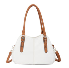 Load image into Gallery viewer, Triple compartment shoulder bag
