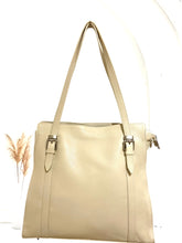 Load image into Gallery viewer, KEIRA Twin buckle Italian leather shoulder bag
