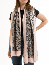 Load image into Gallery viewer, Leopard print supersoft winter scarf
