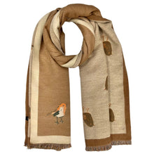 Load image into Gallery viewer, Robin winter scarf - cashmere blend
