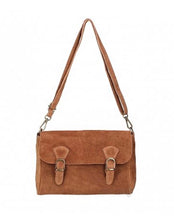 Load image into Gallery viewer, MIA  Italian suede/leather messenger bag
