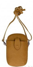 Load image into Gallery viewer, GEORGIA   Italian leather phone/cross body bag
