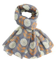 Load image into Gallery viewer, Retro Dandelions scarf
