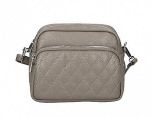 BETSY Italian leather cross body bag