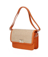 Load image into Gallery viewer, GLENDA Italian leather shoulder bag
