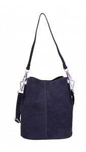 MELISSA Suede leather bucket bag