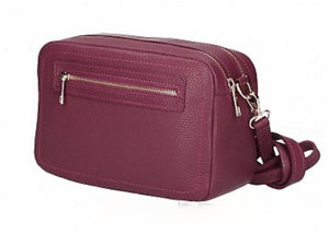 ELAINE  Italian leather cross body bag