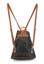 Load image into Gallery viewer, MANDY Italian leather two/tone backpack
