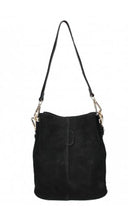 Load image into Gallery viewer, MELISSA Suede leather bucket bag
