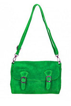 Load image into Gallery viewer, MIA  Italian suede/leather messenger bag
