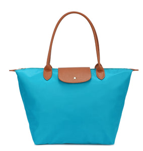 Nylon large tote bag