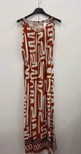 Load image into Gallery viewer, Aztec sleeveless maxi  dress
