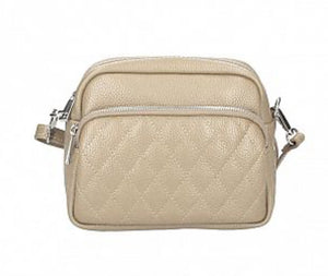 BETSY Italian leather cross body bag