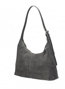 YASMIN Italian leather/suede slouch bag