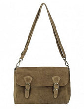 Load image into Gallery viewer, MIA  Italian suede/leather messenger bag
