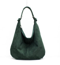 Load image into Gallery viewer, FREYA -  Suede slouch shoulder bag
